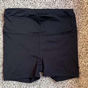 Athleta Women's Black Accelerate Shortie Shorts Size Small